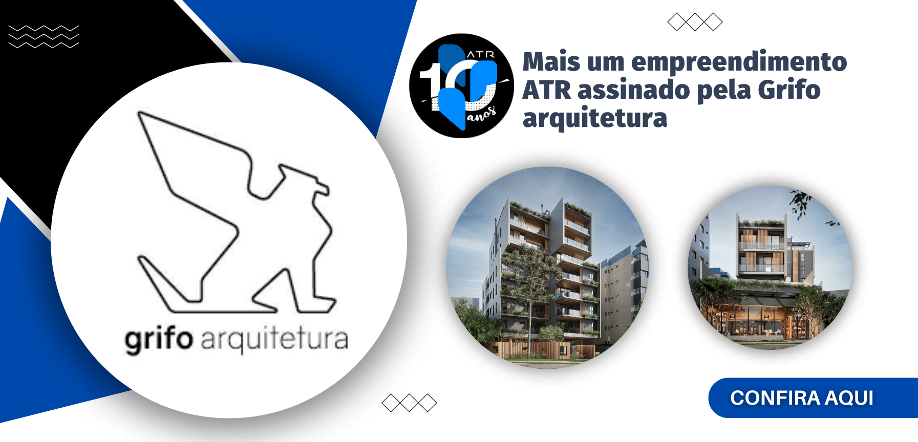 ATR tem seu terceiro empreendimento assinado pela Grifo Arquitetura